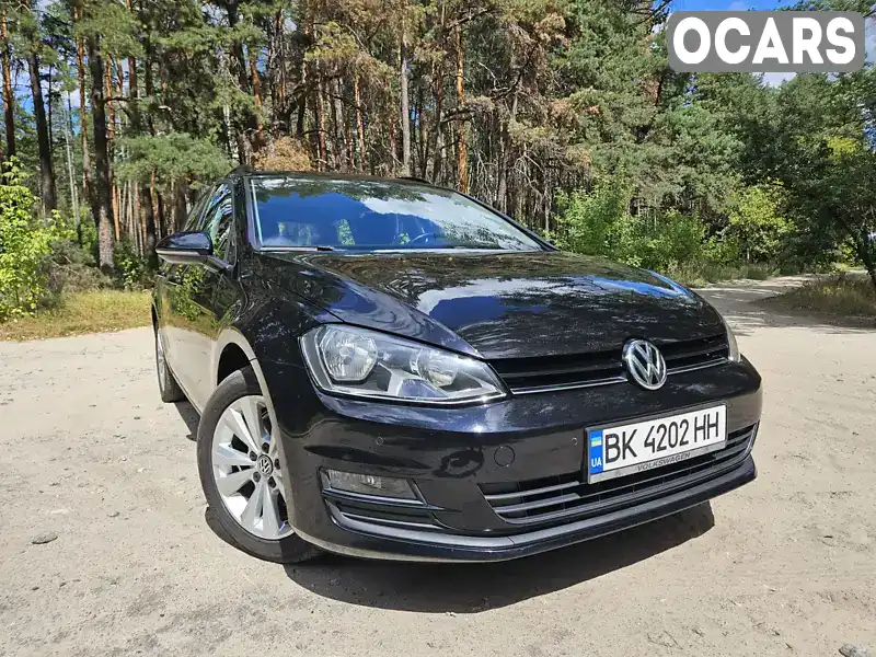 Універсал Volkswagen Golf 2014 1.6 л. Ручна / Механіка обл. Рівненська, Радивилів - Фото 1/21