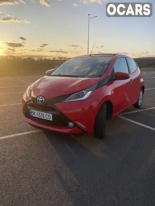 Хетчбек Toyota Aygo 2015 1 л. Ручна / Механіка обл. Рівненська, Рівне - Фото 1/21