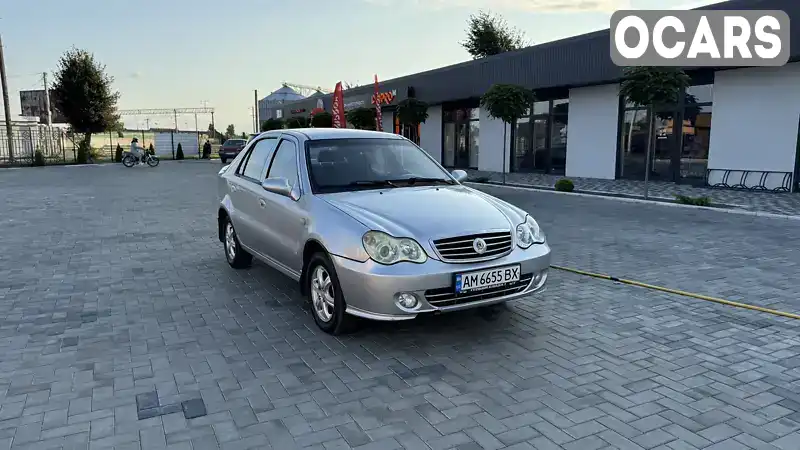 Седан Geely CK 2010 1.5 л. Ручна / Механіка обл. Житомирська, Попільня - Фото 1/16