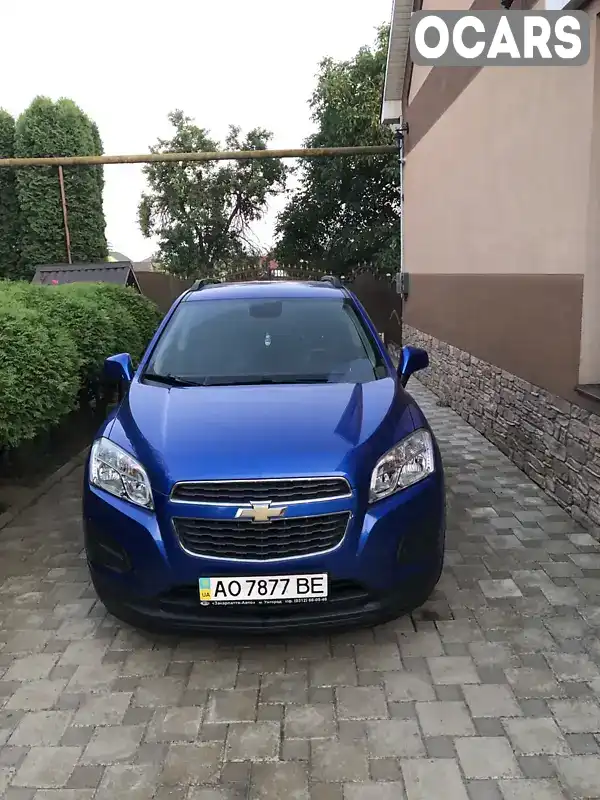 Внедорожник / Кроссовер Chevrolet Tracker 2014 1.8 л. Ручная / Механика обл. Закарпатская, Мукачево - Фото 1/9