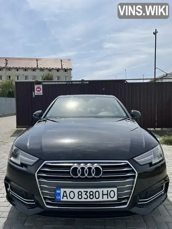 Седан Audi A4 2017 1.98 л. Автомат обл. Закарпатська, Ужгород - Фото 1/21