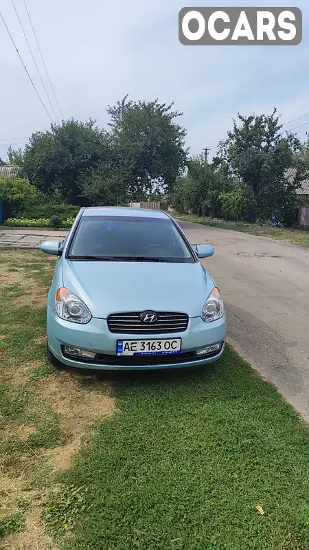 Седан Hyundai Accent 2008 1.4 л. Ручна / Механіка обл. Дніпропетровська, Верхньодніпровськ - Фото 1/21