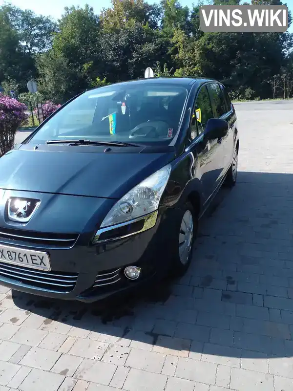 Микровэн Peugeot 5008 2011 1.56 л. Робот обл. Хмельницкая, Городок - Фото 1/20