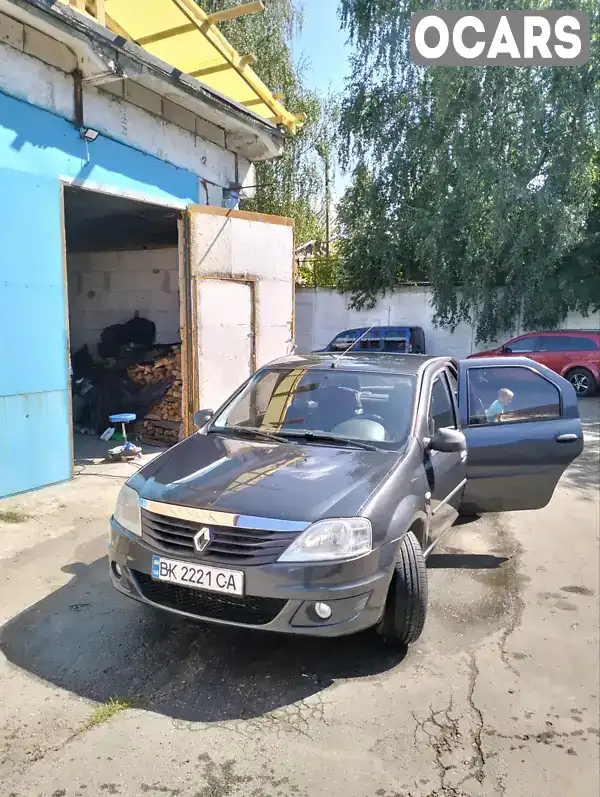 Седан Renault Logan 2010 1.39 л. Ручная / Механика обл. Ровенская, Ровно - Фото 1/21