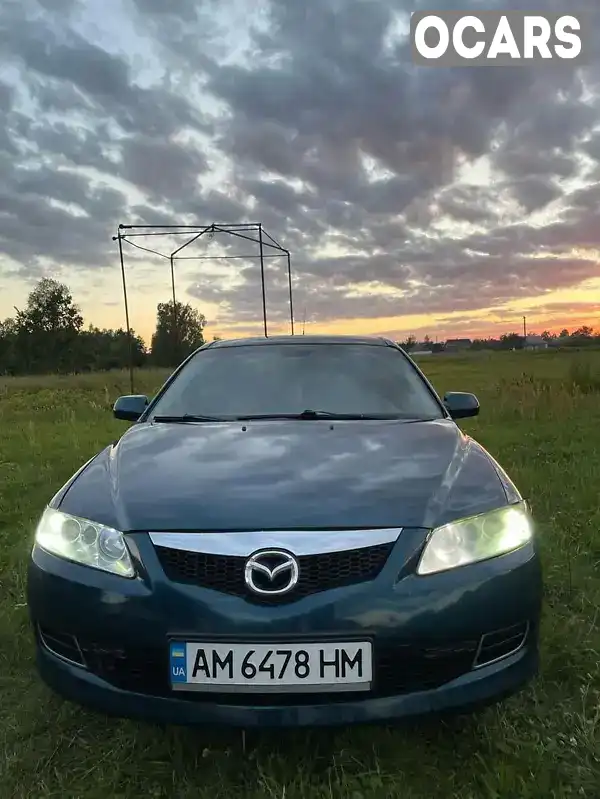 Ліфтбек Mazda 6 2005 1.8 л. Ручна / Механіка обл. Житомирська, Олевськ - Фото 1/19