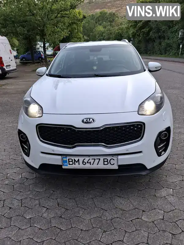 Позашляховик / Кросовер Kia Sportage 2016 2 л. Автомат обл. Сумська, Суми - Фото 1/10