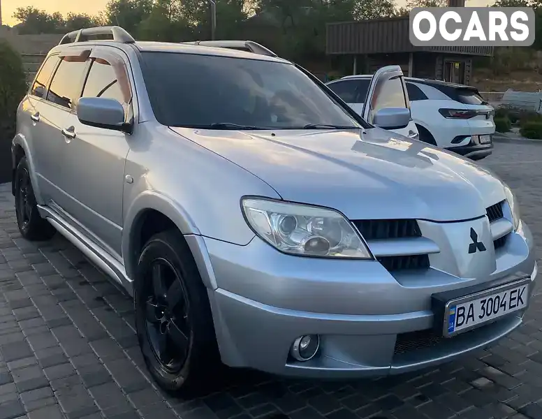 Позашляховик / Кросовер Mitsubishi Outlander 2007 2.4 л. Автомат обл. Кіровоградська, Новоукраїнка - Фото 1/10