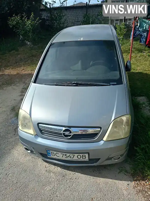 Мікровен Opel Meriva 2008 1.6 л. Ручна / Механіка обл. Львівська, Золочів - Фото 1/11