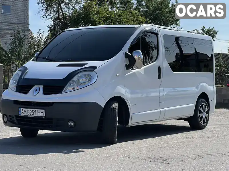 Мінівен Renault Trafic 2008 2 л. Ручна / Механіка обл. Житомирська, Звягель - Фото 1/21