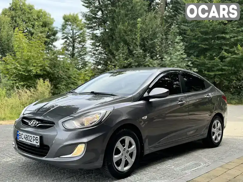 Седан Hyundai Accent 2012 1.4 л. Ручна / Механіка обл. Львівська, location.city.vynnyky_lviv_ - Фото 1/21