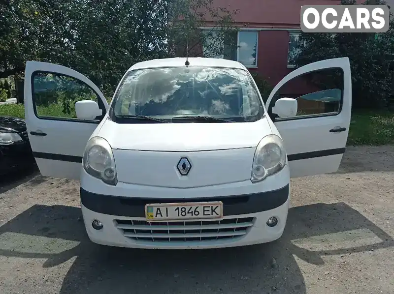 Мінівен Renault Kangoo 2011 1.46 л. Ручна / Механіка обл. Київська, Кагарлик - Фото 1/10