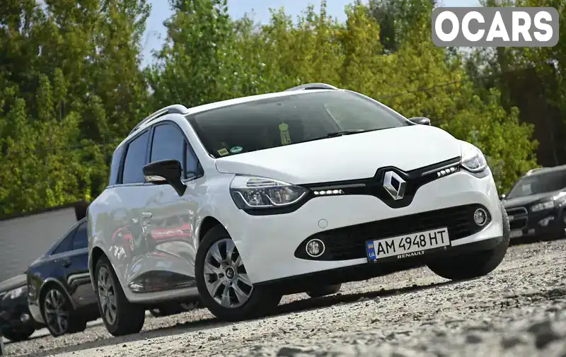 Універсал Renault Clio 2015 1.46 л. Ручна / Механіка обл. Житомирська, Бердичів - Фото 1/21