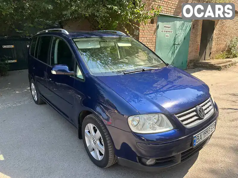 Мінівен Volkswagen Touran 2003 1.6 л. Ручна / Механіка обл. Кіровоградська, Кропивницький (Кіровоград) - Фото 1/15