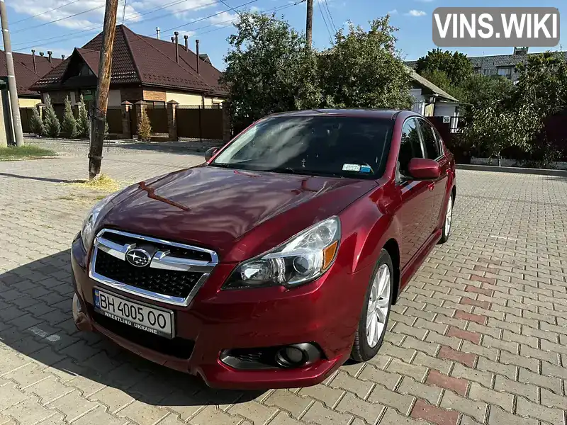 Седан Subaru Legacy 2013 2.5 л. Вариатор обл. Одесская, Измаил - Фото 1/21