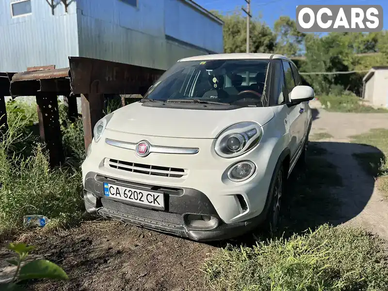 Хэтчбек Fiat 500L 2013 1.4 л. Робот обл. Черкасская, Черкассы - Фото 1/16