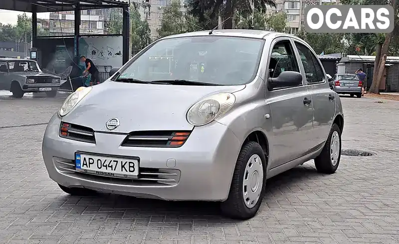 Хетчбек Nissan Micra 2004 1.24 л. Ручна / Механіка обл. Запорізька, Запоріжжя - Фото 1/18