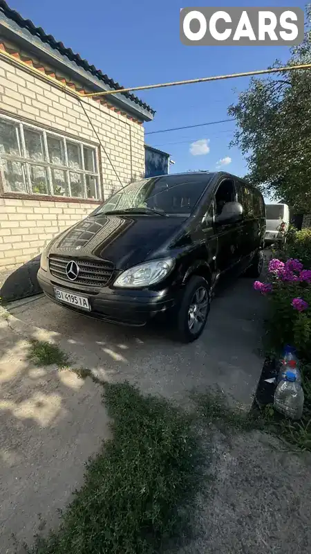 Мінівен Mercedes-Benz Vito 2008 2.2 л. Ручна / Механіка обл. Полтавська, Кременчук - Фото 1/9