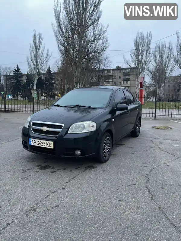 Седан Chevrolet Aveo 2007 1.5 л. Ручная / Механика обл. Запорожская, Запорожье - Фото 1/10