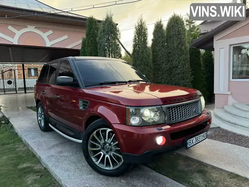 Позашляховик / Кросовер Land Rover Range Rover Sport 2007 4.2 л. Автомат обл. Чернівецька, Чернівці - Фото 1/21