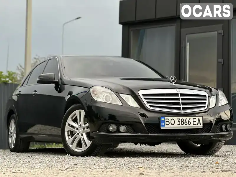 Седан Mercedes-Benz E-Class 2011 2.14 л. Автомат обл. Тернопільська, Бучач - Фото 1/21