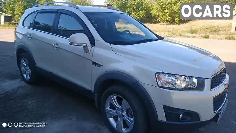 Позашляховик / Кросовер Chevrolet Captiva 2012 2 л. Автомат обл. Дніпропетровська, Верхньодніпровськ - Фото 1/8