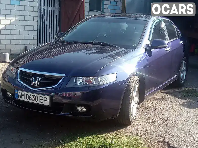 Седан Honda Accord 2004 2 л. Ручная / Механика обл. Житомирская, Житомир - Фото 1/20