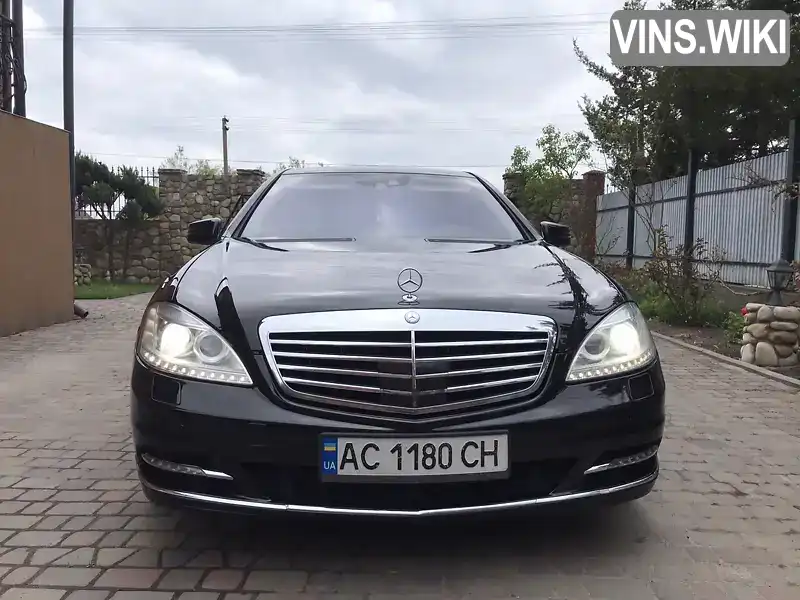 Седан Mercedes-Benz S-Class 2012 3 л. Автомат обл. Волинська, Любомль - Фото 1/21