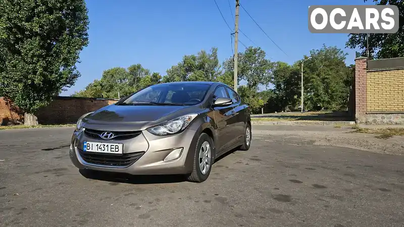 Седан Hyundai Elantra 2012 1.59 л. Автомат обл. Полтавська, Кременчук - Фото 1/21