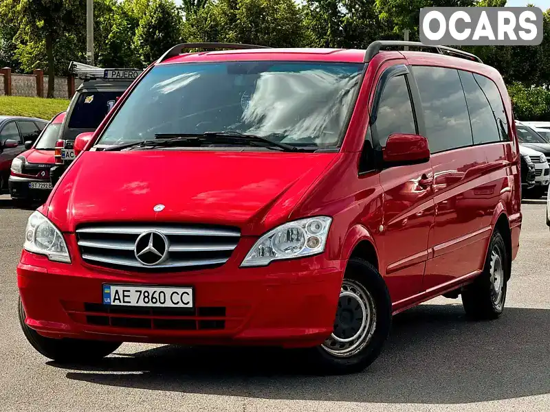 Минивэн Mercedes-Benz Vito 2012 2.2 л. Ручная / Механика обл. Днепропетровская, Кривой Рог - Фото 1/21