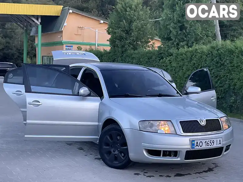 Ліфтбек Skoda Superb 2003 1.9 л. Ручна / Механіка обл. Львівська, Турка - Фото 1/21