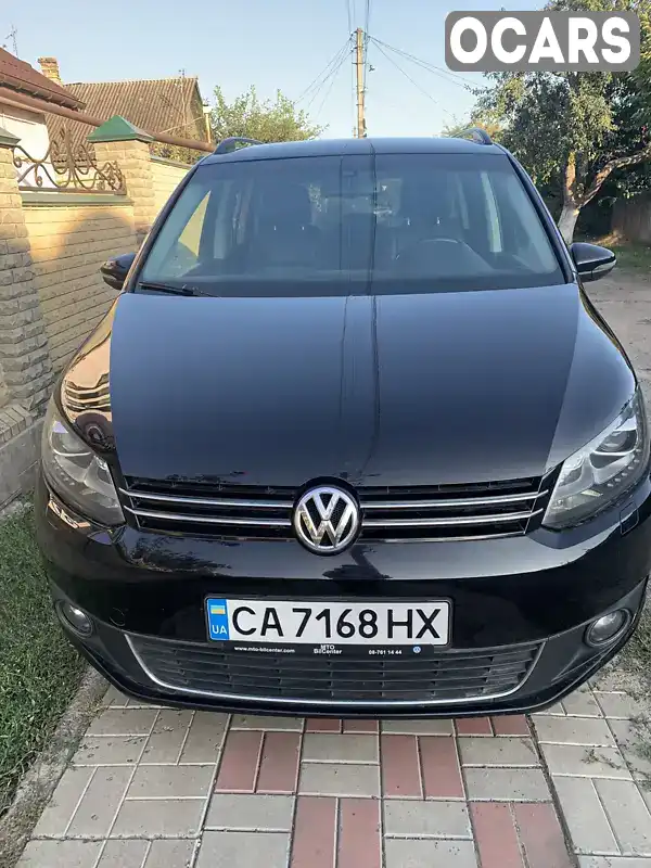 Мінівен Volkswagen Touran 2013 1.39 л. Автомат обл. Черкаська, Черкаси - Фото 1/4