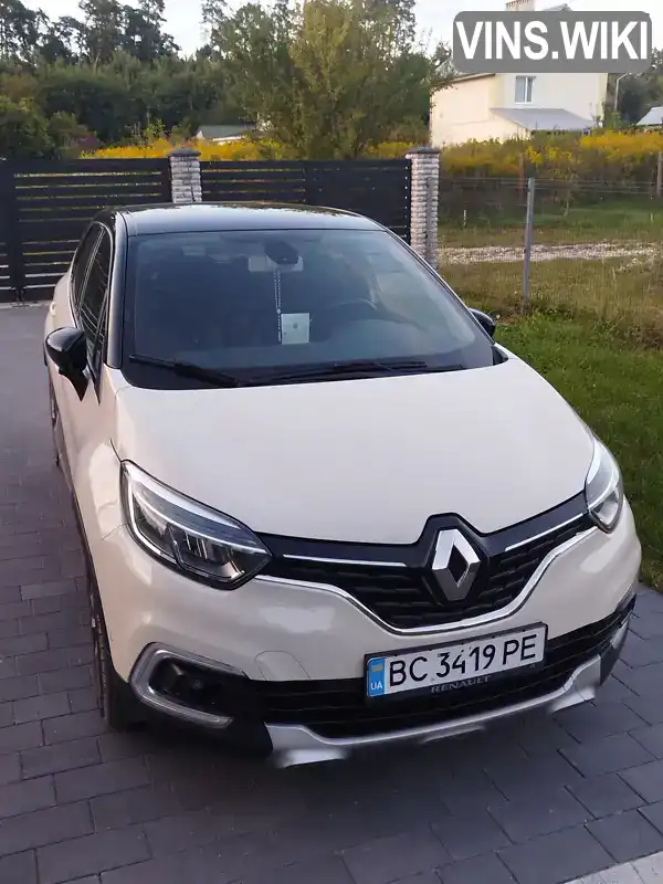 Позашляховик / Кросовер Renault Captur 2017 1.46 л. Ручна / Механіка обл. Львівська, Броди - Фото 1/20