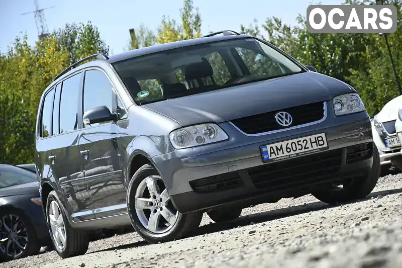 Мінівен Volkswagen Touran 2006 2 л. Ручна / Механіка обл. Житомирська, Бердичів - Фото 1/21