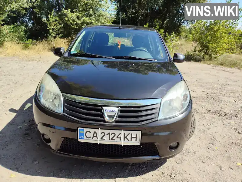 Хетчбек Dacia Sandero 2009 1.4 л. Ручна / Механіка обл. Черкаська, Черкаси - Фото 1/10