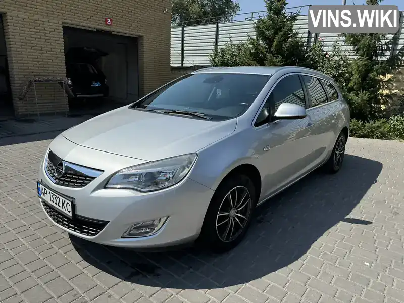 Універсал Opel Astra 2011 1.4 л. Ручна / Механіка обл. Запорізька, Запоріжжя - Фото 1/21