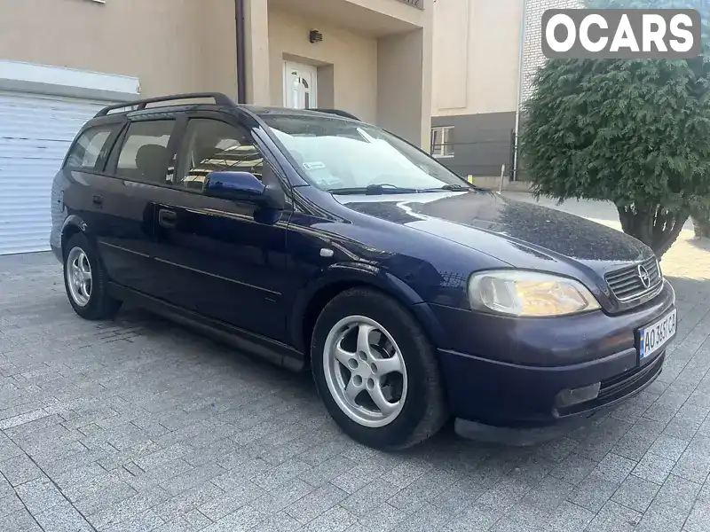 Універсал Opel Astra 2000 2 л. Ручна / Механіка обл. Закарпатська, Виноградів - Фото 1/18