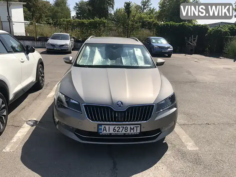 Универсал Skoda Superb 2015 1.97 л. Автомат обл. Киевская, Белая Церковь - Фото 1/21