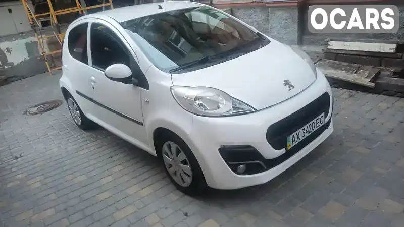 Хетчбек Peugeot 107 2012 1 л. Автомат обл. Харківська, Харків - Фото 1/9