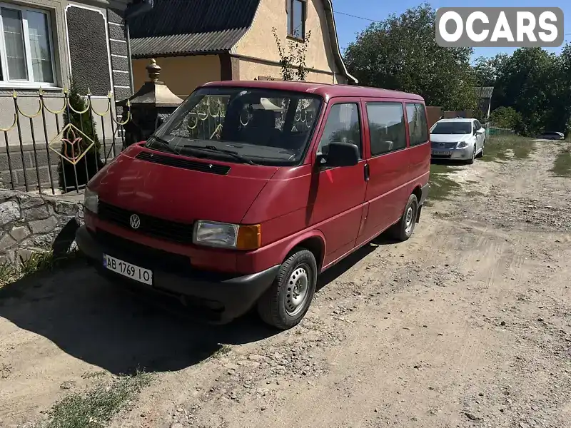 Минивэн Volkswagen Transporter 1996 2.37 л. Ручная / Механика обл. Винницкая, Жмеринка - Фото 1/11