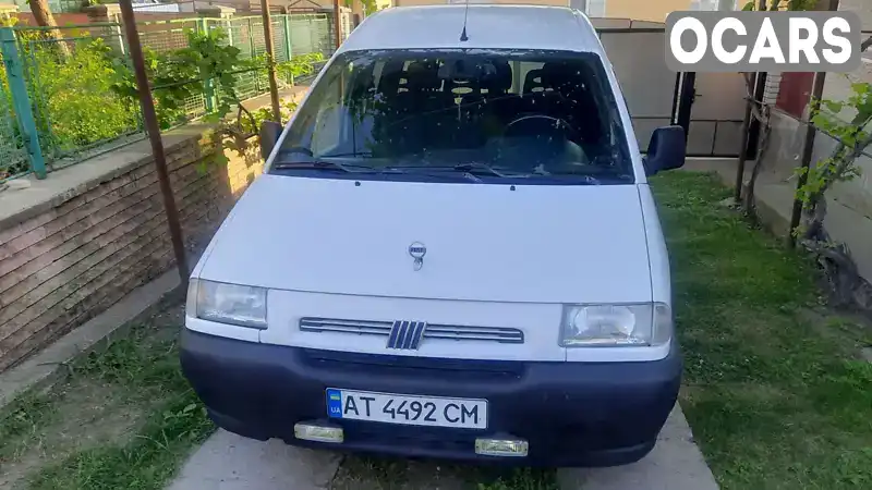 Мінівен Fiat Scudo 2001 2 л. Ручна / Механіка обл. Івано-Франківська, Городенка - Фото 1/3