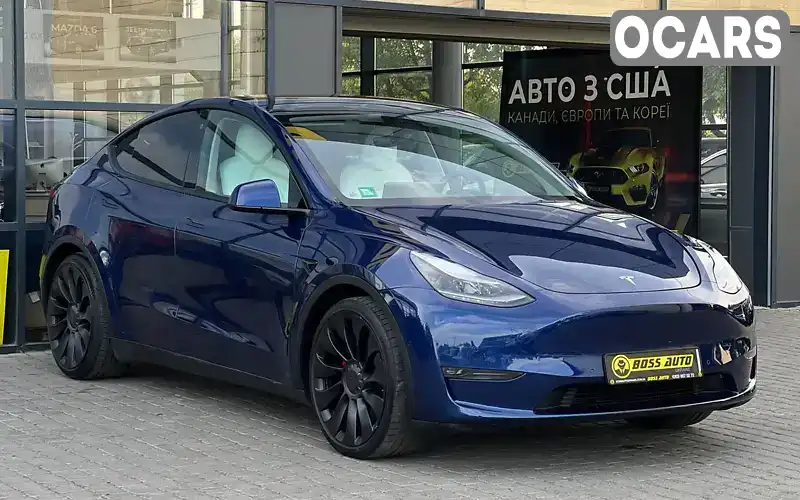 Позашляховик / Кросовер Tesla Model Y 2022 null_content л. Автомат обл. Івано-Франківська, Івано-Франківськ - Фото 1/14