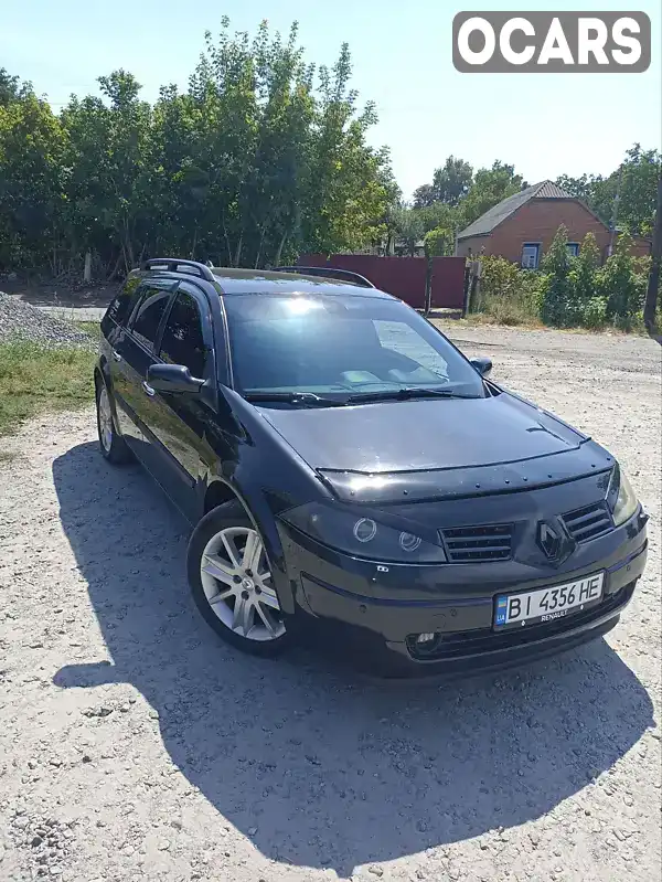 Універсал Renault Megane 2004 1.42 л. Ручна / Механіка обл. Полтавська, Нові Санжари - Фото 1/21