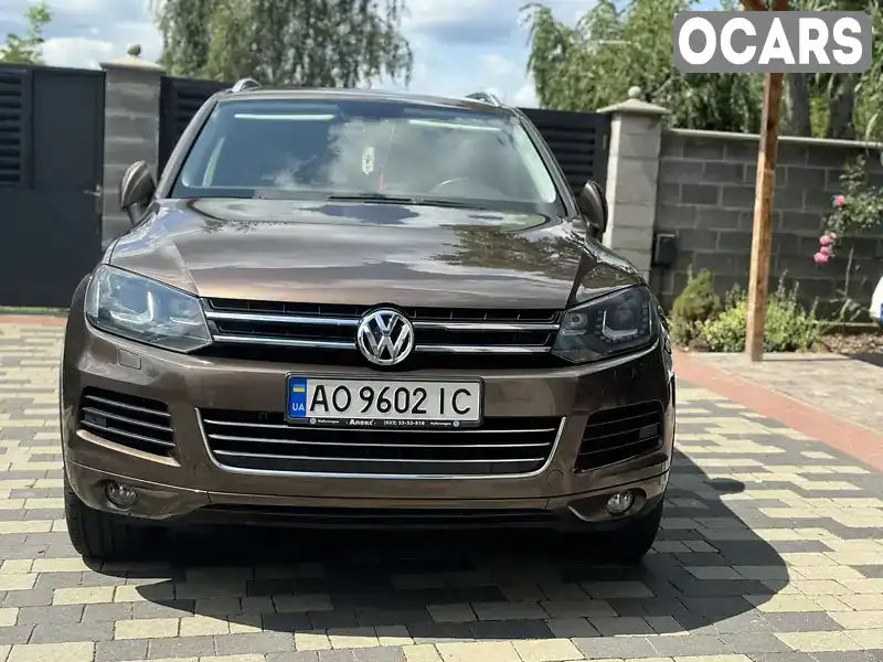 WVGZZZ7PZDD025293 Volkswagen Touareg 2013 Позашляховик / Кросовер 2.97 л. Фото 1