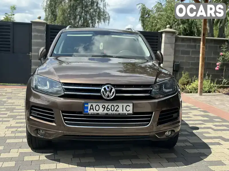 WVGZZZ7PZDD025293 Volkswagen Touareg 2013 Внедорожник / Кроссовер 2.97 л. Фото 2