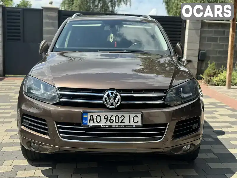 WVGZZZ7PZDD025293 Volkswagen Touareg 2013 Позашляховик / Кросовер 2.97 л. Фото 3