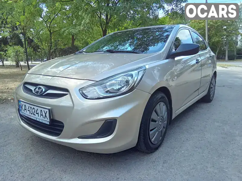 Седан Hyundai Accent 2012 1.4 л. обл. Запорізька, Запоріжжя - Фото 1/17