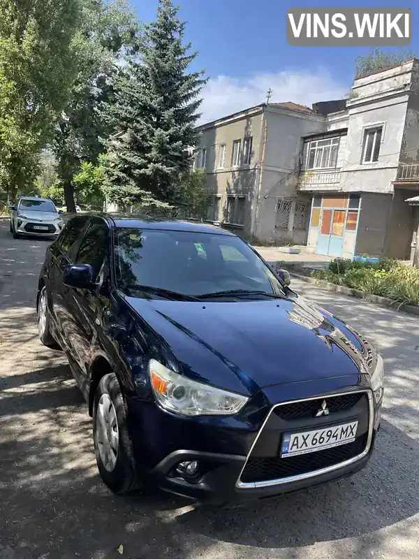 Позашляховик / Кросовер Mitsubishi ASX 2010 1.8 л. Варіатор обл. Харківська, Харків - Фото 1/21