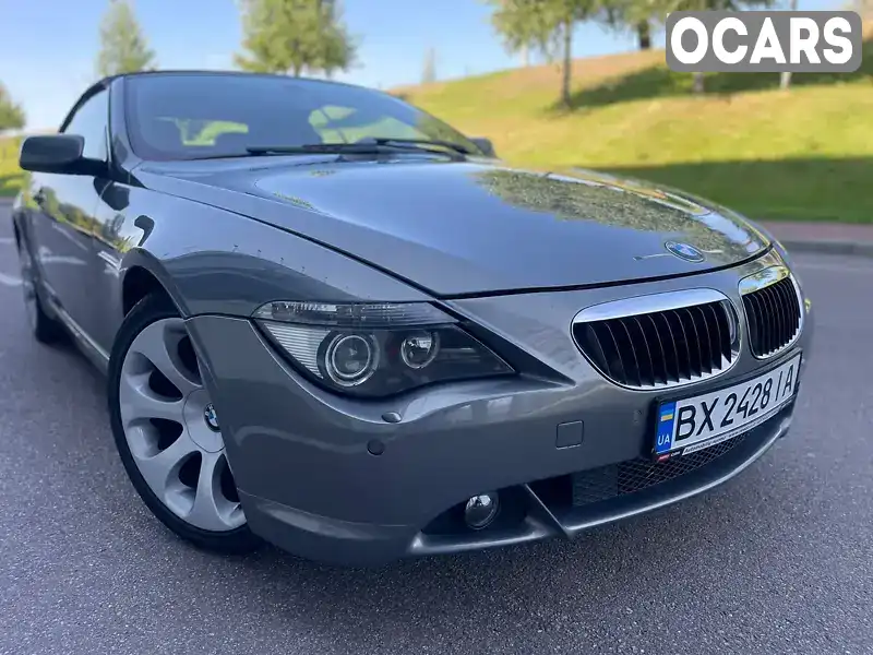 Кабріолет BMW 6 Series 2004 3 л. Автомат обл. Київська, Київ - Фото 1/21