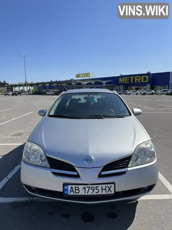 Ліфтбек Nissan Primera 2006 1.8 л. Ручна / Механіка обл. Вінницька, Вінниця - Фото 1/21