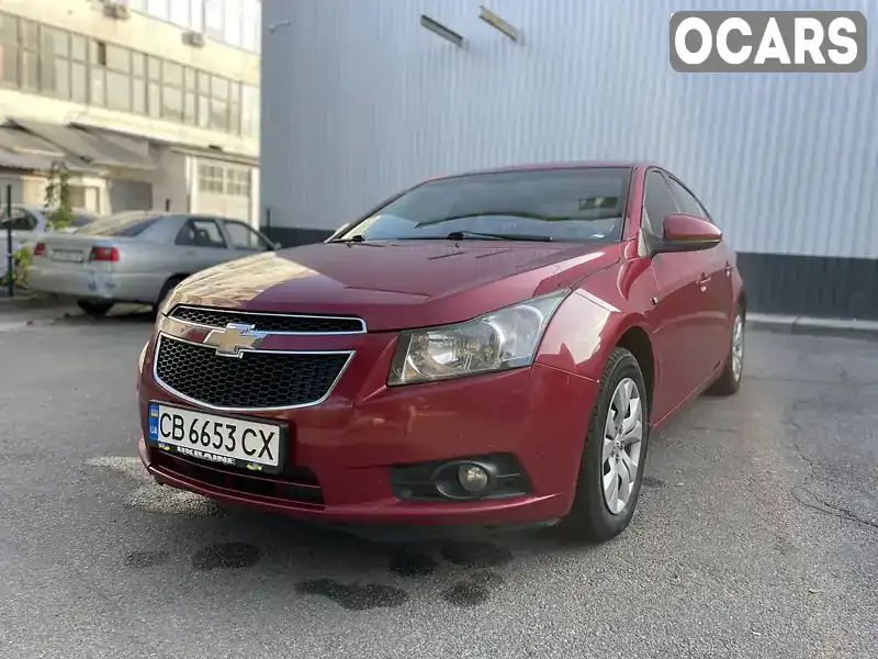 Седан Chevrolet Cruze 2011 1.8 л. Ручна / Механіка обл. Чернігівська, Чернігів - Фото 1/10